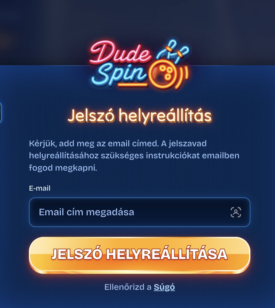dudespin jelszo